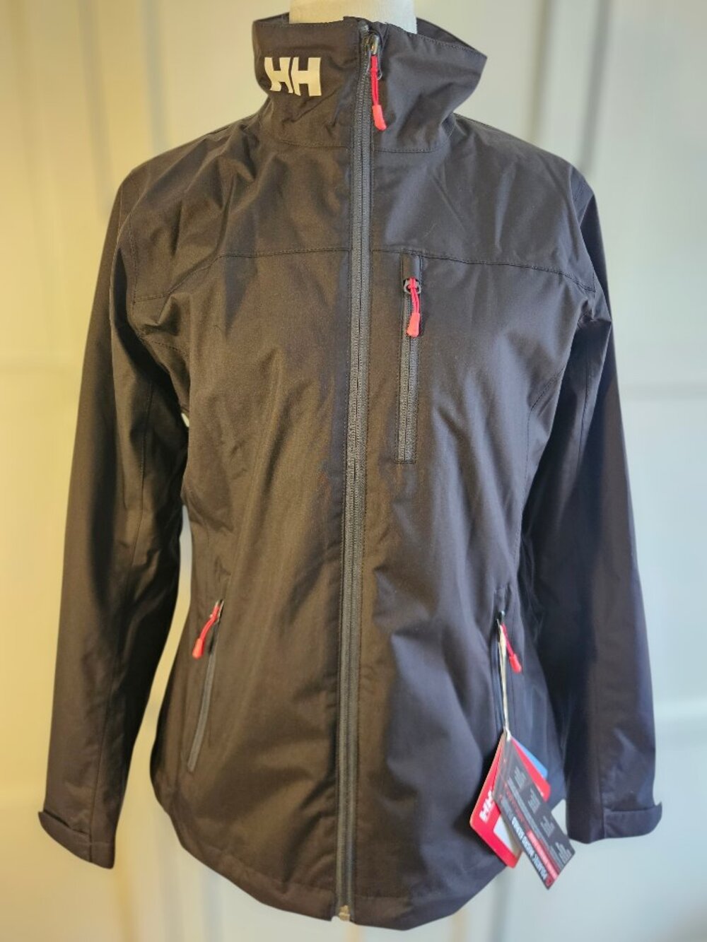 Helly Hansen Women’s Crew Midlayer Jacket Black - BRAND NEW